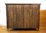 19TH CENTURY, AUSTRIA, BIEDERMEIER NUTWOOD COMMODE, TRUMEAU, CIRCA 1825