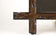 19TH CENTURY, AUSTRIA, BLACK FOREST WALL MIRROR, RUSTIC, TREE TRUNK