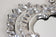 19TH CENTURY, ITALIAN, WALL MIRROR, SILVERED, COPPER, VENICE, C1880