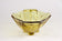 20TH CENTURY, ART DECO, GLASS BOWL, AMBER COLORED, AUSTRIA, CIRCA 1920