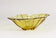 20TH CENTURY, ART DECO, GLASS BOWL, AMBER COLORED, AUSTRIA, CIRCA 1920