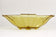 20TH CENTURY, ART DECO, GLASS BOWL, AMBER COLORED, AUSTRIA, CIRCA 1920