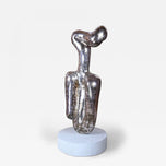 21ST CENTURY, AUSTRIA, SILVERED, CONTEMPORARY SCULPTURE, HANDCRAFTED