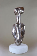21ST CENTURY, AUSTRIA, SILVERED, CONTEMPORARY SCULPTURE, HANDCRAFTED