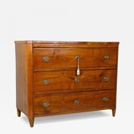 19TH CENTURY, AUSTRIA, BIEDERMEIER CHEST OF DRAWERS, CHERRYWOOD, CIRCA 1830