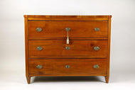 19TH CENTURY, AUSTRIA, BIEDERMEIER CHEST OF DRAWERS, CHERRYWOOD, CIRCA 1830