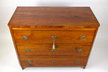 19TH CENTURY, AUSTRIA, BIEDERMEIER CHEST OF DRAWERS, CHERRYWOOD, CIRCA 1830