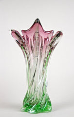 20TH, CENTURY, MURANO, GLASS, VASE, ITALY
