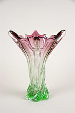 20TH, CENTURY, MURANO, GLASS, VASE, ITALY