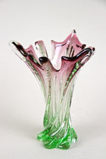20TH, CENTURY, MURANO, GLASS, VASE, ITALY