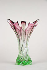 20TH, CENTURY, MURANO, GLASS, VASE, ITALY