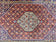 1960S PERSIAN BIDJAR RUG 4X6, HANDMADE ORIENTAL CARPET, FINE WEAVE, HERATI MAHI PATTERN, VINTAGE, RED, 300 KPSI