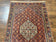1960S PERSIAN BIDJAR RUG 4X6, HANDMADE ORIENTAL CARPET, FINE WEAVE, HERATI MAHI PATTERN, VINTAGE, RED, 300 KPSI