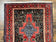1950S PERSIAN KURDISH SENNEH RUNNER RUG 3X9, RED NAVY BLUE, MEDALLIONS WOOL TRIBAL RUNNER FOR KITCHEN/HALLWAY 9FT ANTIQUE HANDMADE ORIENTAL RUNNER