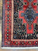 1950S PERSIAN KURDISH SENNEH RUNNER RUG 3X9, RED NAVY BLUE, MEDALLIONS WOOL TRIBAL RUNNER FOR KITCHEN/HALLWAY 9FT ANTIQUE HANDMADE ORIENTAL RUNNER