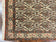 1950S PERSIAN QUM RUG 5X6, CREAM WOOL HAND KNOTTED CARPET, REPEATED BOTEH PAISELY DESIGN, SEMI ANTIQUE VINTAGE RUG, VERY FINE WEAVE 5X6 RUG
