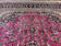 1940S PERSIAN RUG 10X13, WOOL HAND KNOTTED ANTIQUE KASHMAR CARPET, RASPBERRY RED & NAVY BLUE, FLORAL MEDALLION, TRADITIONAL ORIENTAL RUG 10X13