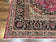 1940S PERSIAN RUG 10X13, WOOL HAND KNOTTED ANTIQUE KASHMAR CARPET, RASPBERRY RED & NAVY BLUE, FLORAL MEDALLION, TRADITIONAL ORIENTAL RUG 10X13