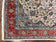 1940S PERSIAN SAROUK RUG 8X12, WOOL HAND KNOTTED ANTIQUE CARPET, FLORAL MEDALLION, CREAM RED, TRADITIONAL ORIENTAL RUG