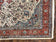 1940S PERSIAN SAROUK RUG 8X12, WOOL HAND KNOTTED ANTIQUE CARPET, FLORAL MEDALLION, CREAM RED, TRADITIONAL ORIENTAL RUG