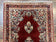 1950S PERSIAN SAROUK RUNNER RUG 2.7X6, SEMI OPEN FIELD, RED, HANDMADE HAND KNOTTED, WOOL ORIENTAL CARPET, VINTAGE SEMI ANTIQUE