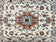 1970S PERSIAN TABRIZ RUG 4.5X6.8, FINELY HAND KNOTTED WOOL WITH SILK HIGHLIGHTS VINTAGE ORIENTAL CARPET, CREAM AND SALMON, HIGH KPSI, FLORAL MEDALLION