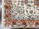 1970S PERSIAN TABRIZ RUG 4.5X6.8, FINELY HAND KNOTTED WOOL WITH SILK HIGHLIGHTS VINTAGE ORIENTAL CARPET, CREAM AND SALMON, HIGH KPSI, FLORAL MEDALLION