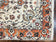 1970S PERSIAN TABRIZ RUG 4.5X6.8, FINELY HAND KNOTTED WOOL WITH SILK HIGHLIGHTS VINTAGE ORIENTAL CARPET, CREAM AND SALMON, HIGH KPSI, FLORAL MEDALLION