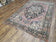 1920S ANTIQUE PERSIAN SAROUK FARAHAN RUG 4X6 - LIGHT RED, BEIGE, DARK BLUE - WOOL