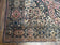 1920S ANTIQUE PERSIAN SAROUK FARAHAN RUG 4X6 - LIGHT RED, BEIGE, DARK BLUE - WOOL