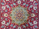 1950S PERSIAN ISFAHAN RUG, KORK WOOL ON SILK FOUNDATION - RED, MEDIUM/LIGHT BLUE, DARK VANILA - MEDALLION