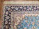 1940S PERSIAN ISFAHAN RUG 5X7, KORK WOOL ON SILK FOUNDATION, SKY BLUE - SKY BLUE, NAVY BLUE - KORK WOOL, SILK FOUNDATION