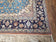 1940S PERSIAN ISFAHAN RUG 5X7, KORK WOOL ON SILK FOUNDATION, SKY BLUE - SKY BLUE, NAVY BLUE - KORK WOOL, SILK FOUNDATION