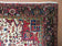 1950S WONDERFUL PERSIAN HERIZ RUG 8.6X11 - RED, CREAM, BLACK - WOOL