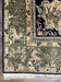 1960S WONDERFUL PERSIAN QUM RUG 6X9, ANIMAL PICTORIALS, TREE OF LIFE, DEER BIRDS, HAND KNOTTED ORIENTAL GHOM CARPET, SEMI ANTIQUE VINTAGE, NAVY BLUE GREEN