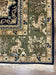 1960S WONDERFUL PERSIAN QUM RUG 6X9, ANIMAL PICTORIALS, TREE OF LIFE, DEER BIRDS, HAND KNOTTED ORIENTAL GHOM CARPET, SEMI ANTIQUE VINTAGE, NAVY BLUE GREEN
