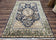 1960S WONDERFUL PERSIAN QUM RUG 6X9, ANIMAL PICTORIALS, TREE OF LIFE, DEER BIRDS, HAND KNOTTED ORIENTAL GHOM CARPET, SEMI ANTIQUE VINTAGE, NAVY BLUE GREEN